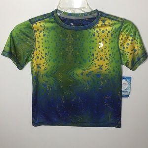 Reel Legends Freeline kids small shirt UPF 30